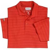 IZOD G Mens Carbon Tech Jacquard Stripe Polos