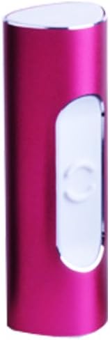 Coolestore Built-in 8g Memory Beautifully Creative Usb Charger Windproof Lighter Absolutely Secure Electronic Cigarette Lighter Rechargeable Sophisticated Fashion Gifts 30 (Pink)