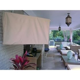 Outdoor TV Covers, Full Cover : 24 x 4 x 19, Khaki: Patio, Lawn &amp; Garden