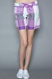 RVCA The Wexler Boardie in Grape Wash,Shorts for Women