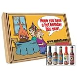 Happy Holiday's Hot Sauce Sampler Gift Basket