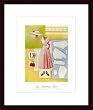 Art Poster Wood Framed Print - My Sunday Best - Artist: David Marrocco- Poster Size: 19 X 14