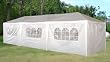 10 x 30 White Party Tent Gazebo Canopy with Sidewalls