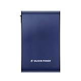 シリコンパワー USB3.0/2.0対応 耐衝撃 防水仕様 Armor A80 ポータブルHDD 750GB Blue SP750GBPHDA80S3B