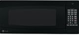 GE Profile Spacemaker II PEM31DMBB 1.0 cu. ft. Countertop Microwave Oven with 800 Watts, 10 Power Levels, 6 Sensor Settings, Glass Turntable, Optional Built-in Trim Kit and Optional Hanging Kit: Black