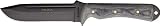 Condor Tool and Knife Toloza 6-Inch Black Blade, Black Micarta Handle, Black Nylon Sheath