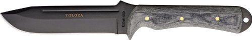 Condor Tool and Knife Toloza 6-Inch Black Blade, Black Micarta Handle, Black Nylon Sheath Condor Tool and Knife Toloza 6-Inch Black Blade, Black Micarta Handle, Black Nylon Sheath Hunting Knives