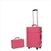 Rockland Suitcase Set - Pink