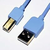 MCO USB2.0ｽﾘﾑｹｰﾌﾞﾙ(1M) USB-201M/BLの画像