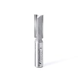Amana Tool 45420 Straight Plunge 1/2-Inch Diameter by 1-1/4-Inch Cutting Height by 2-Flute 1/2-Inch Shank Carbide Tipped Router Bit