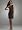 David's Bridal Bridesmaid Dresses One Shoulder Satin Dress with Pleated Bodice Style F44358, Black, 2