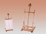 Enlarge toy image: Wood Desktop Artists Folding Easel -  preschool activity for young kids