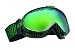 Anon - Solace Snow Goggle Print Mirror, Limewire w/ Green Sq Mirror Lens