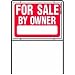 Hy-Ko Prod Co 18X24for Sale Ownersign Rsf-605 Signs