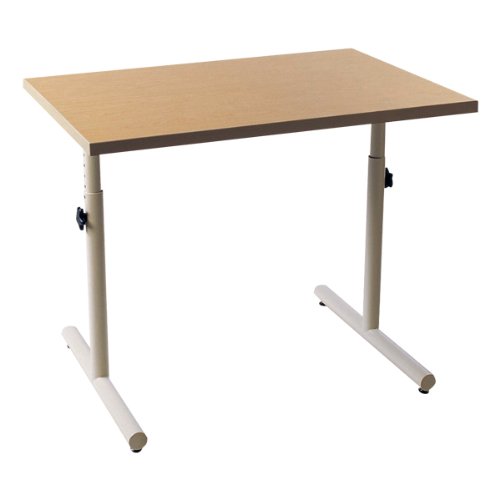Knob-Adjusted Wheelchair Accessible Table Flat Tabletop
