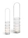 Lumbra Stainless Steel and Glass Lantern Size: 13 x 2.6 , Finish: Frosted Class