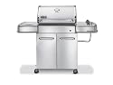 Weber 3780001 Genesis S-320 Propane Gas Grill, Stainless Steel