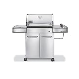 Weber 3780001 Genesis S-320 Propane Gas Grill, Stainless Steel