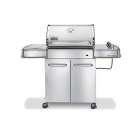 Weber 3780001 Genesis S-320 Propane Gas Grill, Stainless Steel