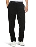 Craghoppers Kiwi, Winter Lined, Pantaloni da uomo, Nero, 30 corto