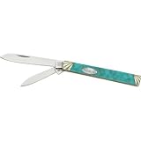 Rough Rider Knives 697 Imitation Turquoise Series - Doctor's Knife with Imitation Turquoise Handles