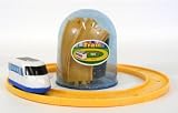 Set of 3 Mini Wind-Up Train with Tracks