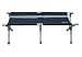 Quest Traveller 2-Seater Folding Aluminium Bench