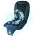Air Cooled Seat Cover in Black