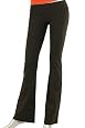 Active Basic Fold Over Flared Athletic Pant
