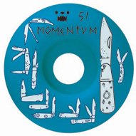 スケートボード ウィール MOMENTUM　TEAM　Rubber Knife Series (99A) -blue-