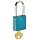Master Lock 410KATEAL2KEY Safety Series Padlock for Lockout/Tagout Applications, Teal