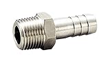 フローバル ホースニップル ステンレス製ホースニップル VHN-0106 1/8x6