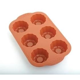 Silicone Mini Fluted Tube Pan by Baker's Secret