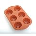 Kitchen & Housewares : Silicone Mini Fluted Tube Pan