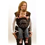 Peanut Shell Wrap Carrier - Girly Skull