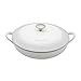 Denby Natural Canvas Cast Iron Medium, 3.8L Shallow Casserole