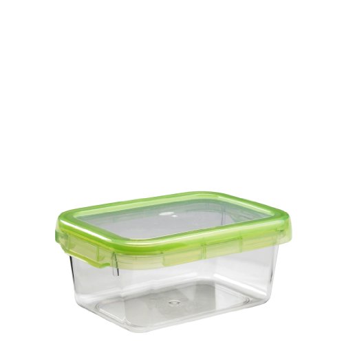 OXO Good Grips LockTop 30-2/5-Ounce Rectangle Container with Green Lid