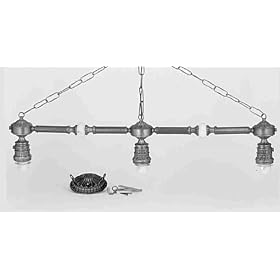 Victorian W/Onyx 3 Light Bar Lamp Bases And Fixture Hardware