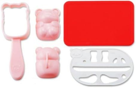 Kawaii DIY 3D Plastic Panda Sushi Mold Rice Ball Maker Sushi Tool Set Seaweed Cutter