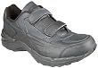 Turntec Mens Stride Velcro Black Walking
