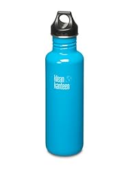 Klean Kanteen Stainless Steel Bottle with Loop Cap (Channel Island, 27-Ounce)