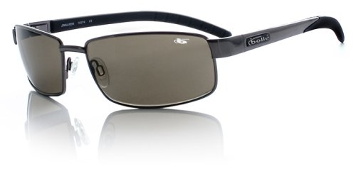 Bolle Fusion JWalker Sunglasses,Shiny Gunmetal/TNS