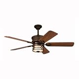 52 Chicago Aged Bronze Ceiling Fan