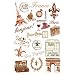 22 Travel France Paris Holiday Unmounted Rubber Stamps