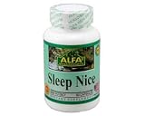Alfa Vitamins Sleep Nice 60 caps Promote Relaxation Fight Stress