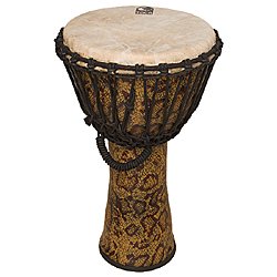 Toca Synergy Freestyle Djembe, Snake Skin 10 Inches