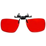 Sew Red Clip-On Glasses: Color Value Finder/Gray Scale Contrast Evaluator. Perfect for Quilters, Artists, Florists & More!