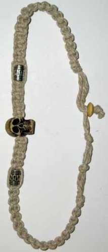 Skull Hemp Necklace
