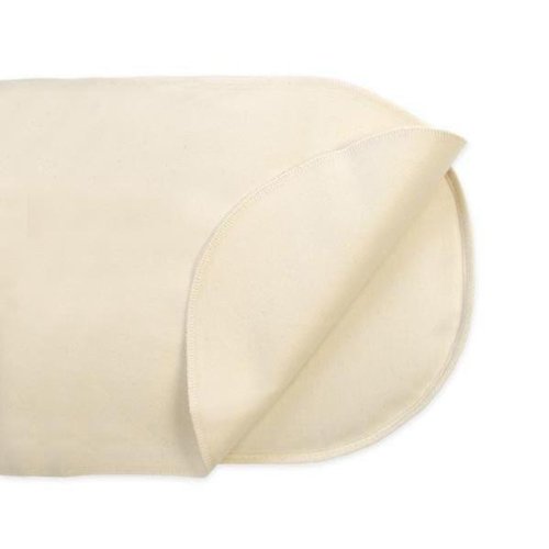 Organic Waterproof Oval Bassinet Pad