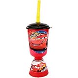 DISNEY CARS 9 oz. Fun Floats Sipper w/ Lid